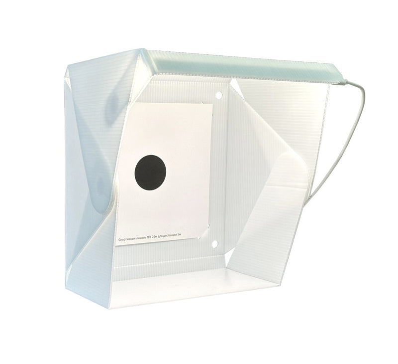 Foldable backlit target holder LB-03