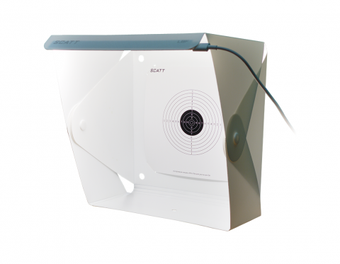 SCATT LBF foldable target with integrated light for MX-W2, MX-02, Basic